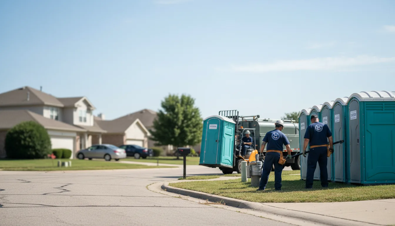Porta Potty Rental in Whitestown, IN near me
